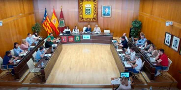 El último pleno de la legislatura del Ayuntamiento de Calp en mayo de 2023