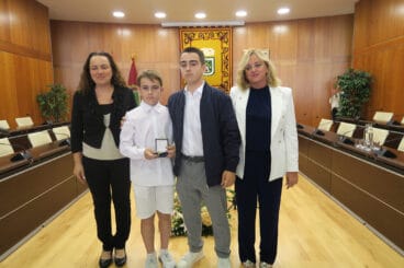 Entrega de la medalla de oro de la Villa de Calp a Juan Manuel Policarpo Moll