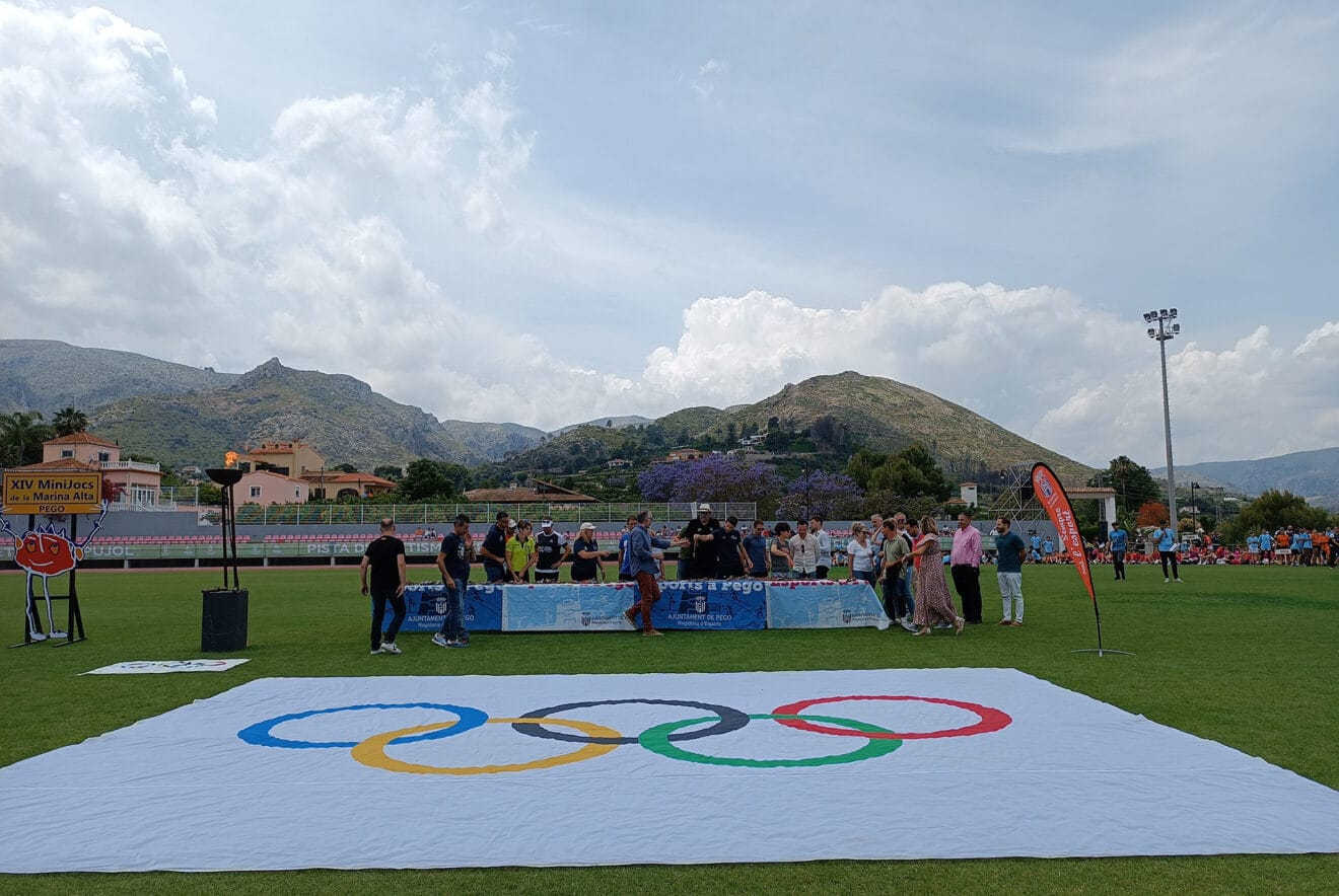 Entrega de medallas de los XIV Minijocs de la Marina Alta