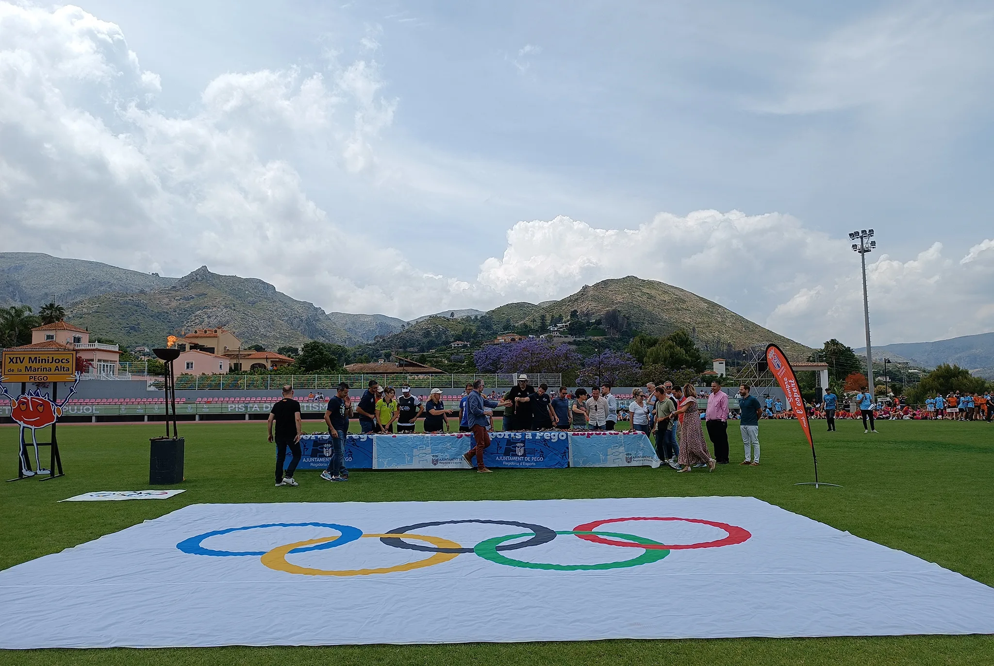 entrega de medallas de los xiv minijocs de la marina alta