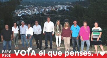 Equipo del PSPV-PSOE de Benidoleig