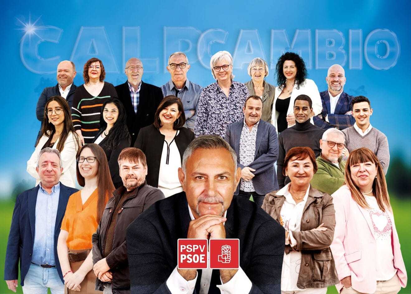 Equipo del PSPV PSOE de Calp