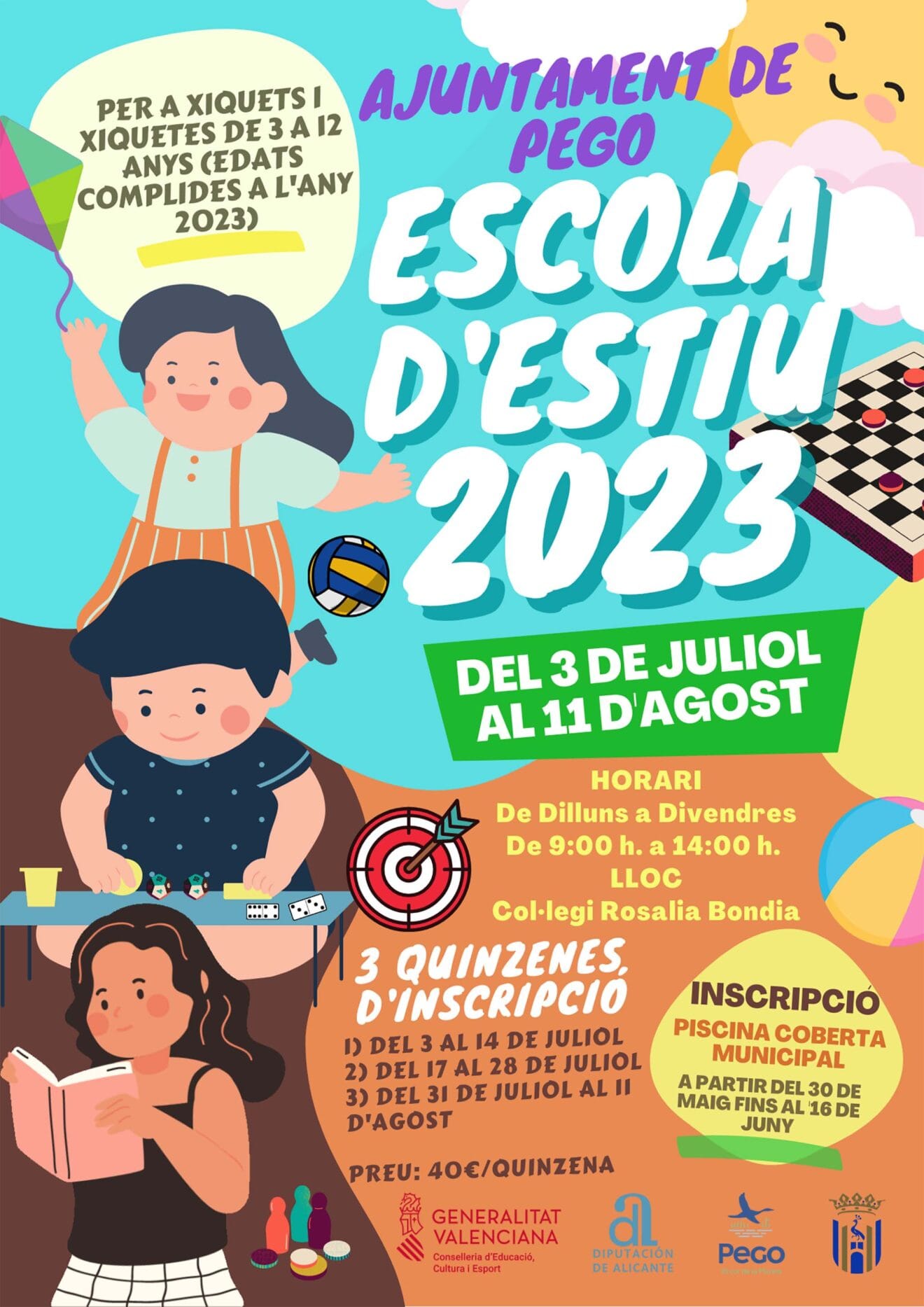 Escola d'Estiu de Pego 2023