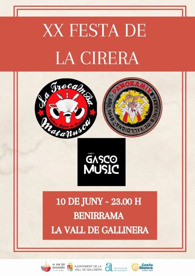 Imagen: Festa de la Cirera de Vall de Gallinera