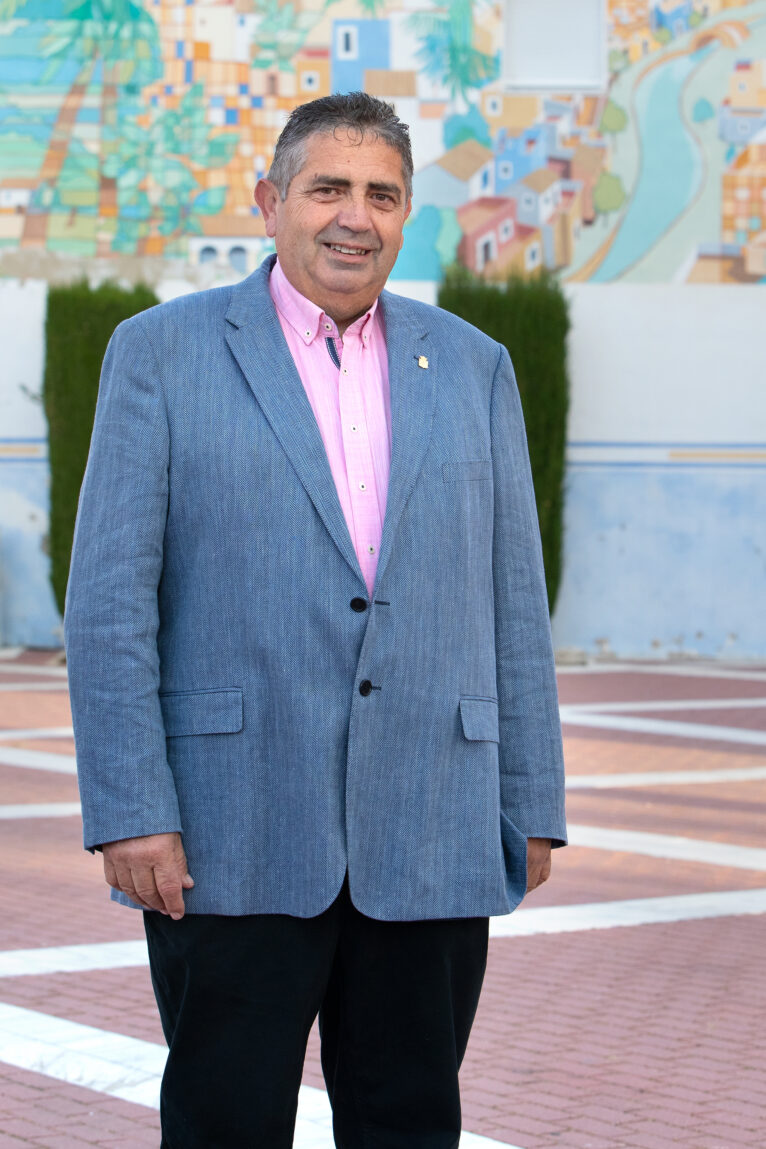 Juan Chover, Kandidat für das Amt des Bürgermeisters von Verger für die PSPV-PSOE