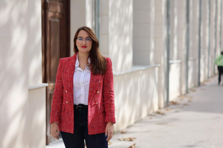 Marina Renner, Kandidatin für das Amt des Bürgermeisters von Benissa für PSPV-PSOE