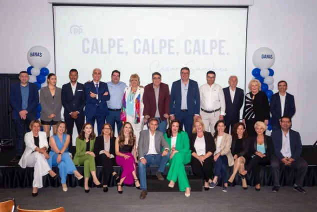 César Sánchez (PP Calp) anuncia que buscará apoyos para formar gobierno dejando de lado los "egos y temas personales" 1 Imagen: Partido Popular de Calp