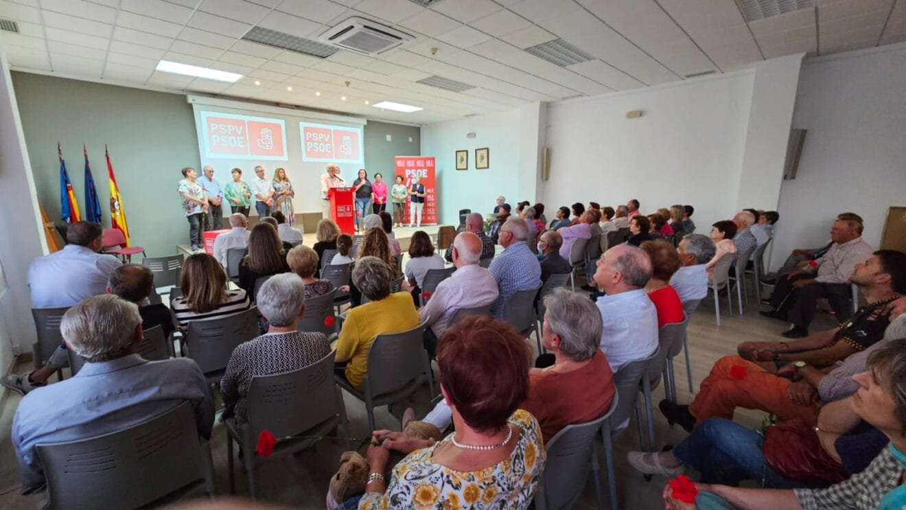 Presentación candidatura PSOE Xaló 2023