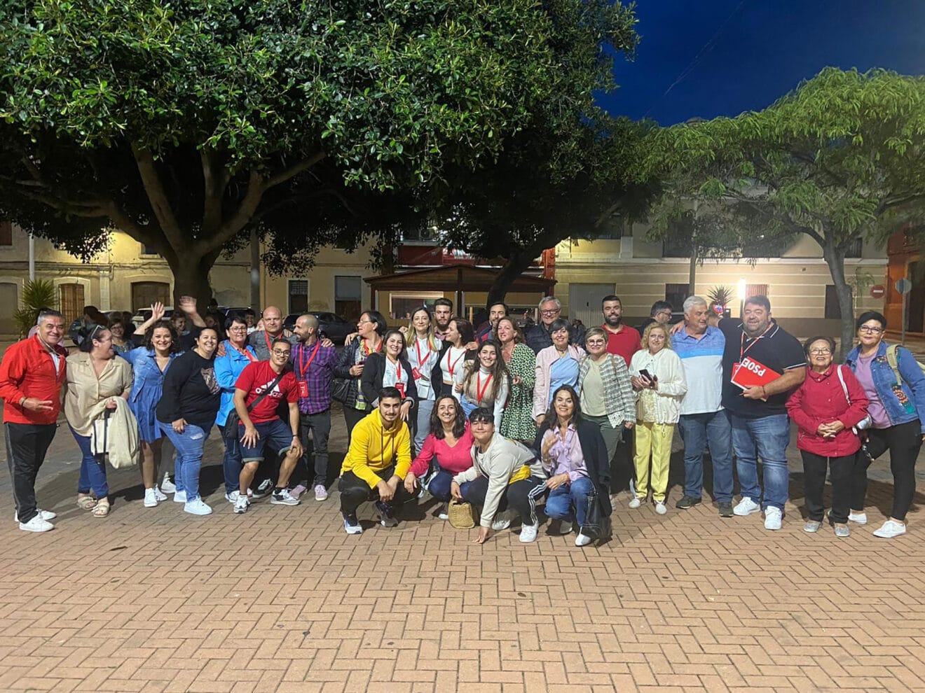 PSPV-PSOE de Beniarbeig tras el recuento de votos del 28M