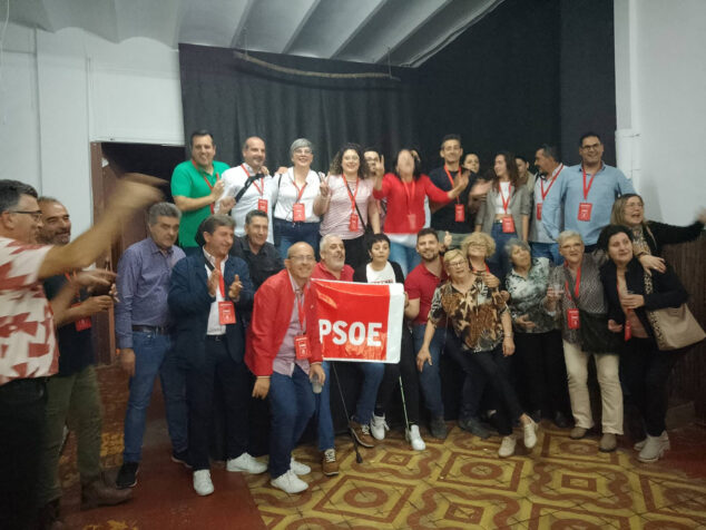 Imagen: PSPV-PSOE de Pego después de las elecciones del 28M