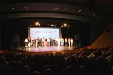 somos calpe en la presentacion de su candidatura en el auditorio de calp
