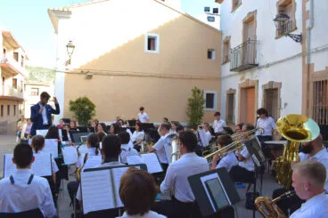 banda de musica de benitatxell en el cierre de la primavera musical 2023