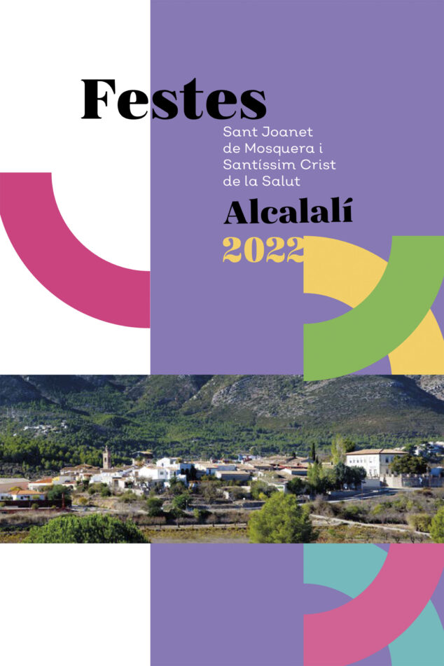 Imagen: Cartel de las fiestas patronales de Alcalalí 2022