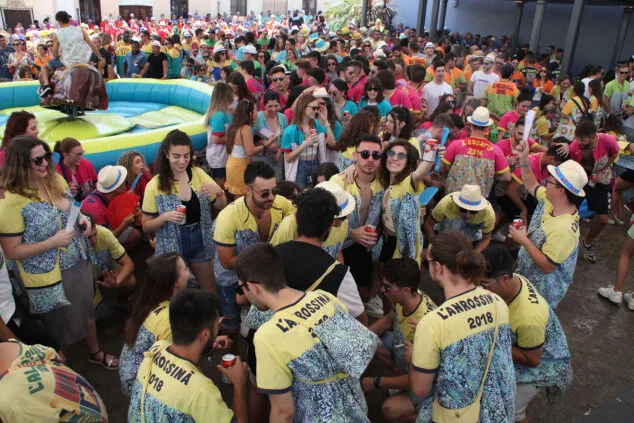 Imagen: Día de las quintadas en las Fiestas de Pedreguer de 2022