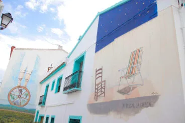 Dos de las obras del Museu Obert de Senija