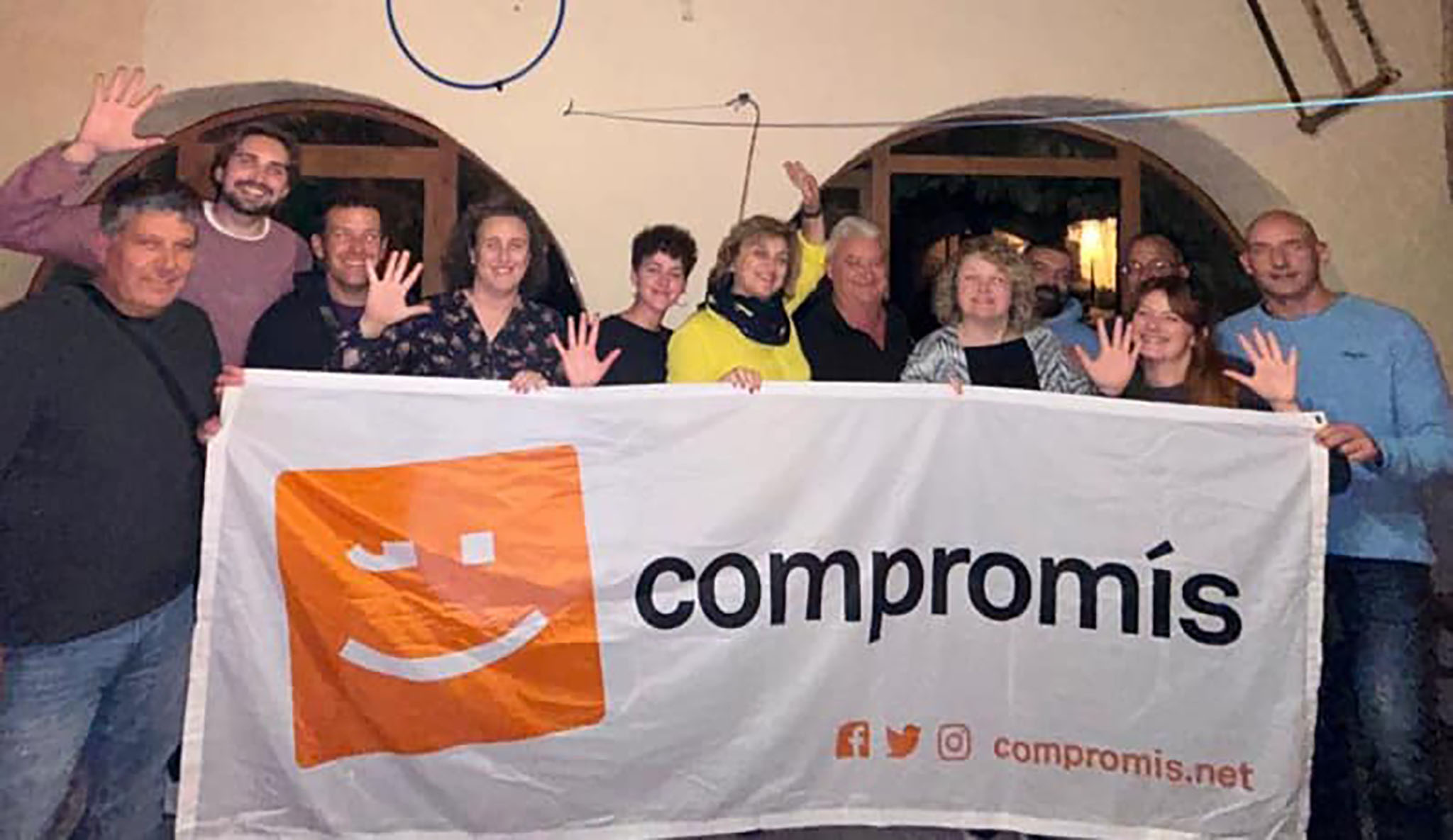 equipo de compromis per alcalali tras el 28m