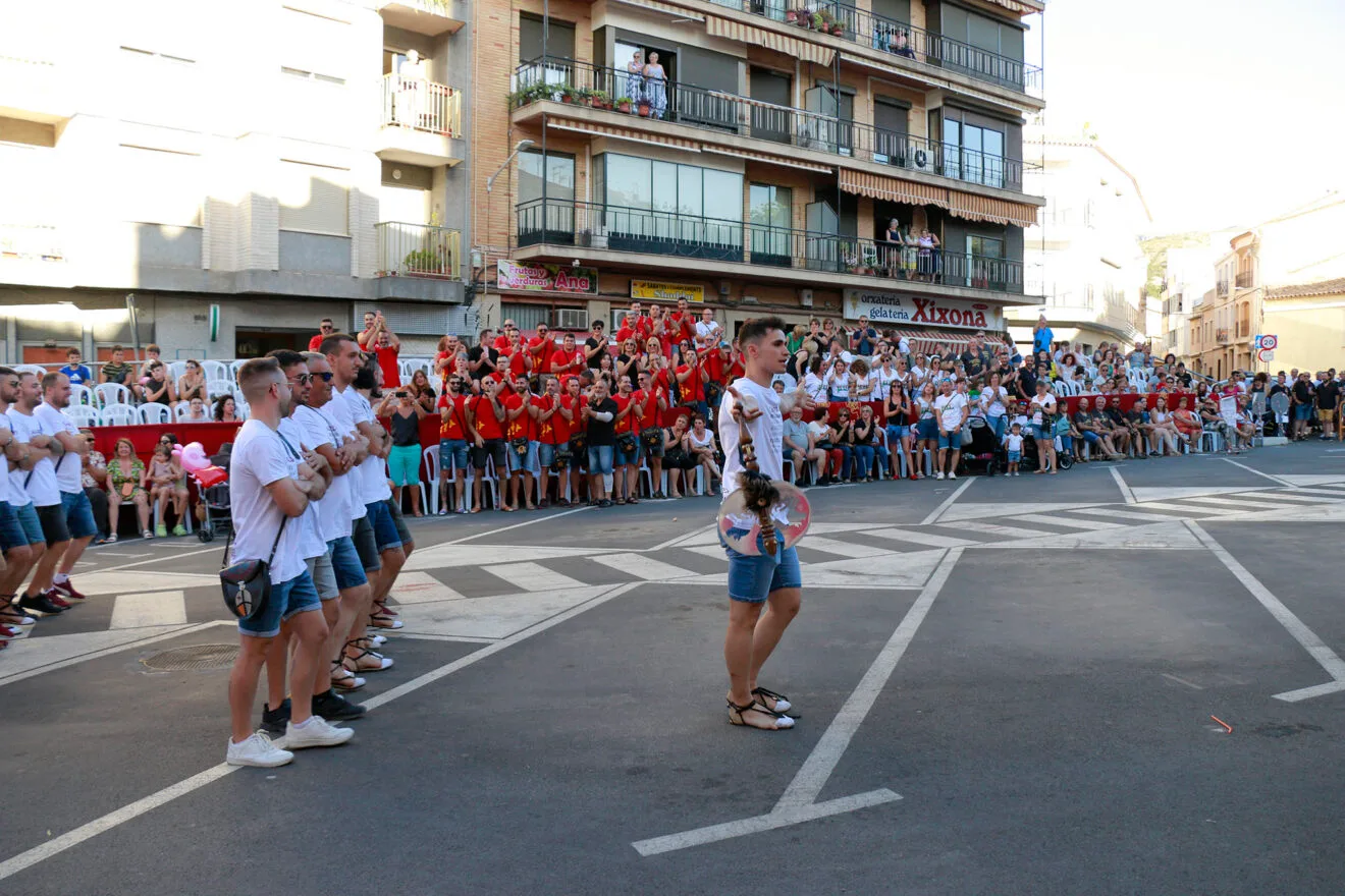 Filà Albardins en la Vespra de la Festa 2022 de Pego