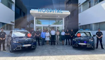 hcb denia kardioschützt die Stadt mit der nationalen Polizei