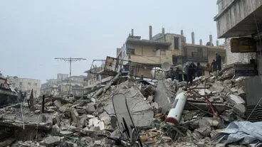 Imagen del terremoto de Siria
