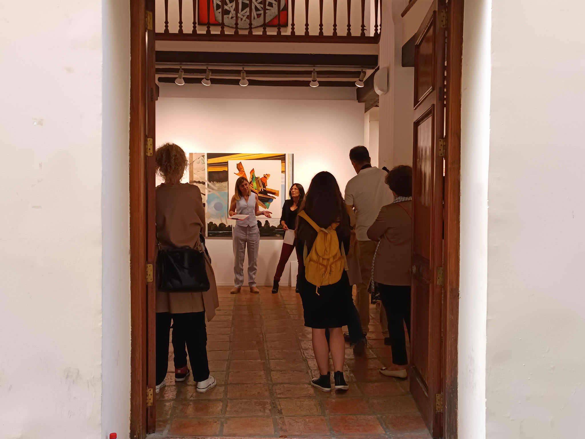 Inauguración de la exposición del XLVII certamen nacional de pintura Vila de Pego
