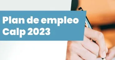 informacion del plan de empleo de calp portada
