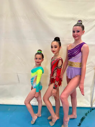 Noa Haba, Anastasia Devko y Julia Lara