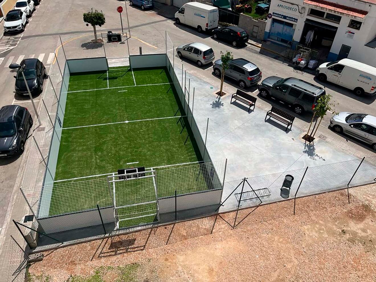 Nueva pista deportiva 3x3 de Ondara