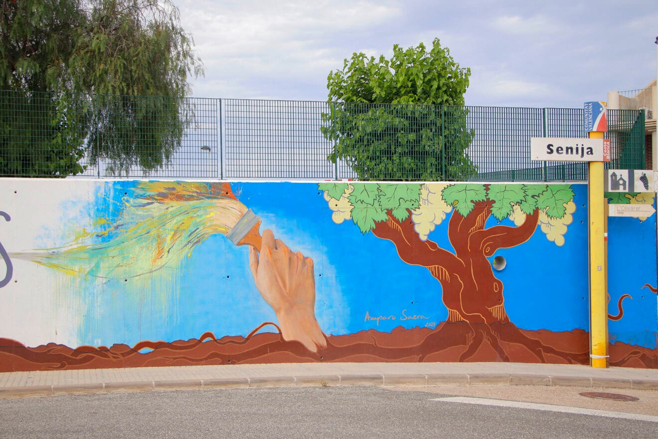 Obra del Museu Obert de Senija MOS 04