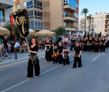 Ofrenda de los Moros y Cristianos de Moraira 2023 01