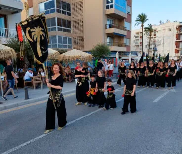 Ofrenda de los Moros y Cristianos de Moraira 2023 01