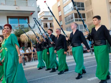 Ofrenda de los Moros y Cristianos de Moraira 2023 04
