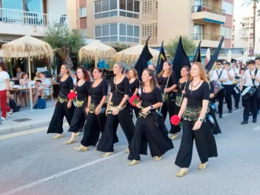 Ofrenda de los Moros y Cristianos de Moraira 2023 05
