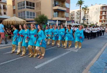 Ofrenda de los Moros y Cristianos de Moraira 2023 06