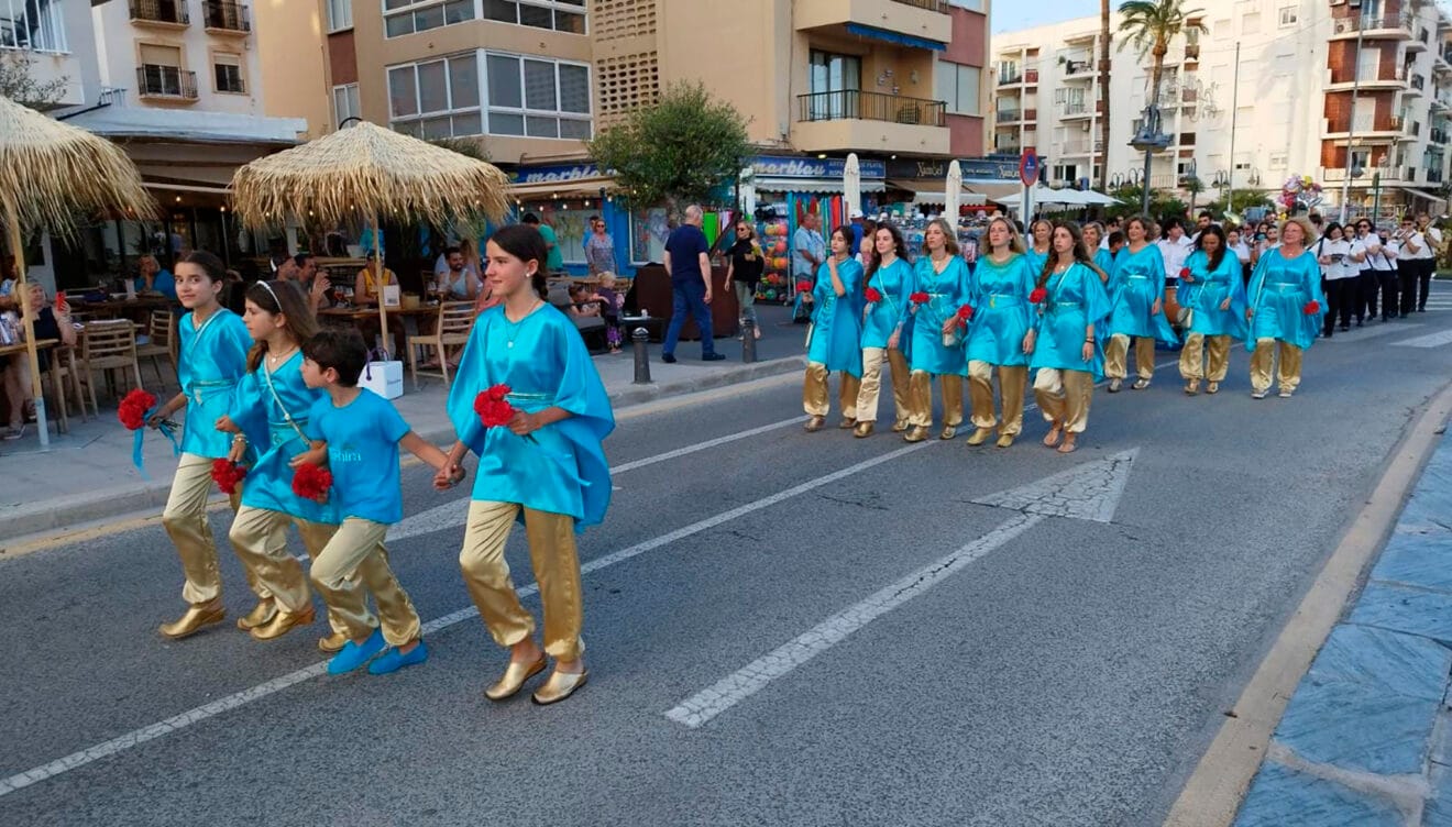 Ofrenda de los Moros y Cristianos de Moraira 2023 07