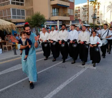Ofrenda de los Moros y Cristianos de Moraira 2023 09