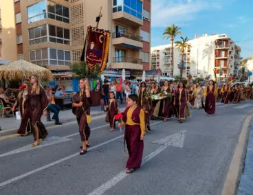 Ofrenda de los Moros y Cristianos de Moraira 2023 11