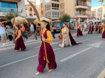Ofrenda de los Moros y Cristianos de Moraira 2023 12