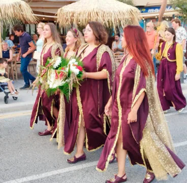 Ofrenda de los Moros y Cristianos de Moraira 2023 15