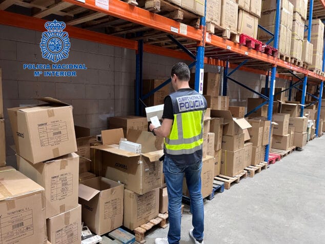 Imagen: Registro de una de las naves durante la operación