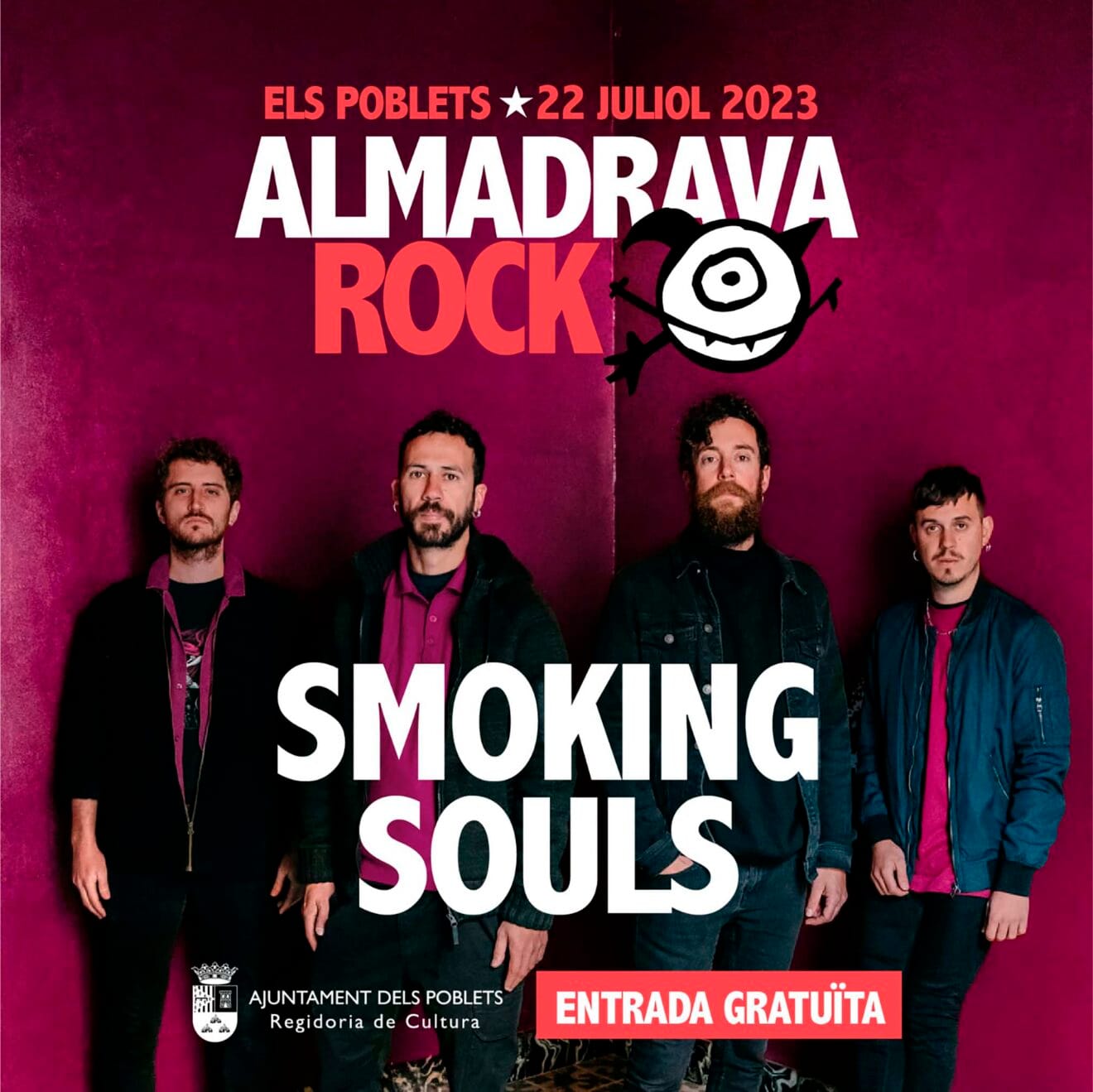 Smoking Souls, primeros confirmados del Almadrava Rock 2023 en Els Poblets