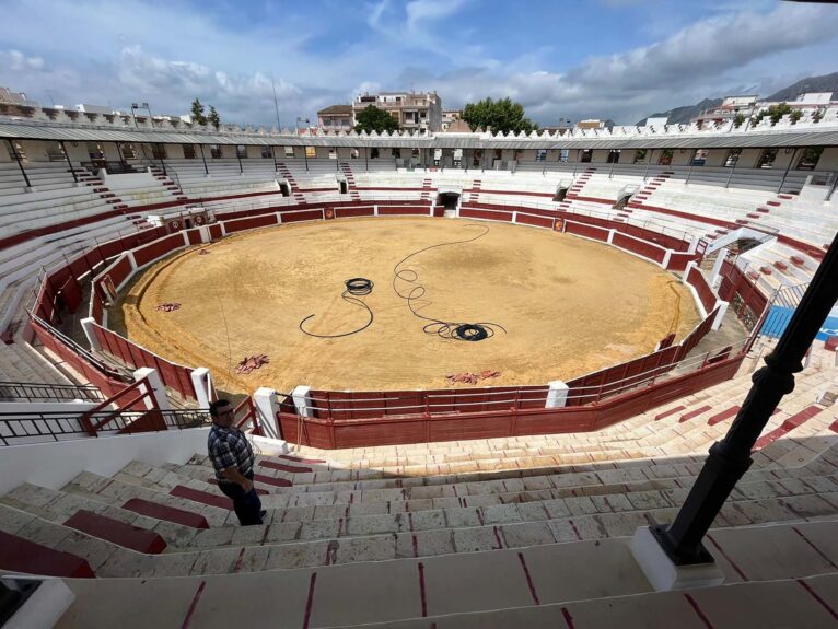 Trabajos de homologación de la plaza de toros de Ondara