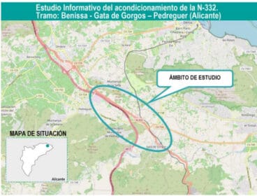 Tramo del nuevo acceso a la AP-7