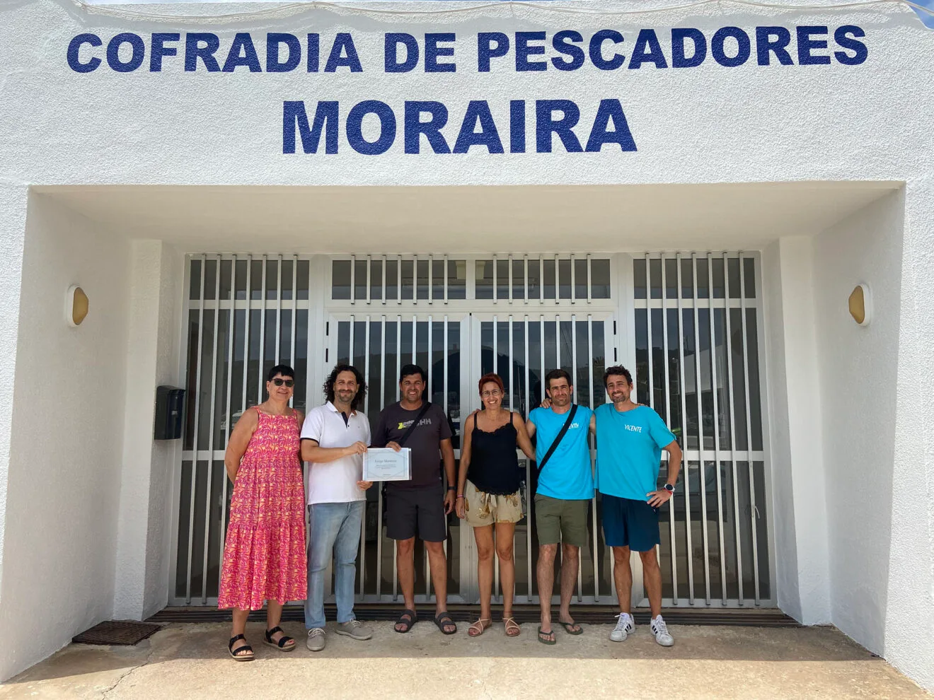 Anuncio de la nueva marcha 'Verge Marinera' en honor a la Cofradía de Pescadores de Moraira
