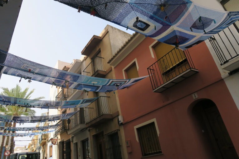 Art al carrer en Calp