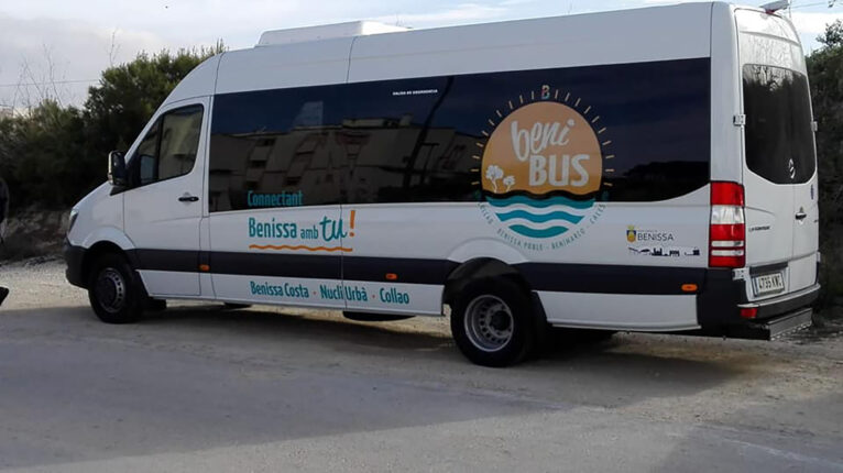 Autobús Benibús gratuito de Benissa