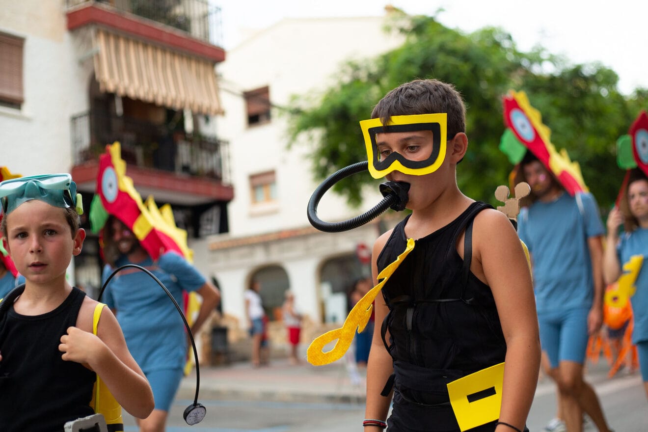 Cabalgata de disfraces de las fiestas de Moraria 2023 31