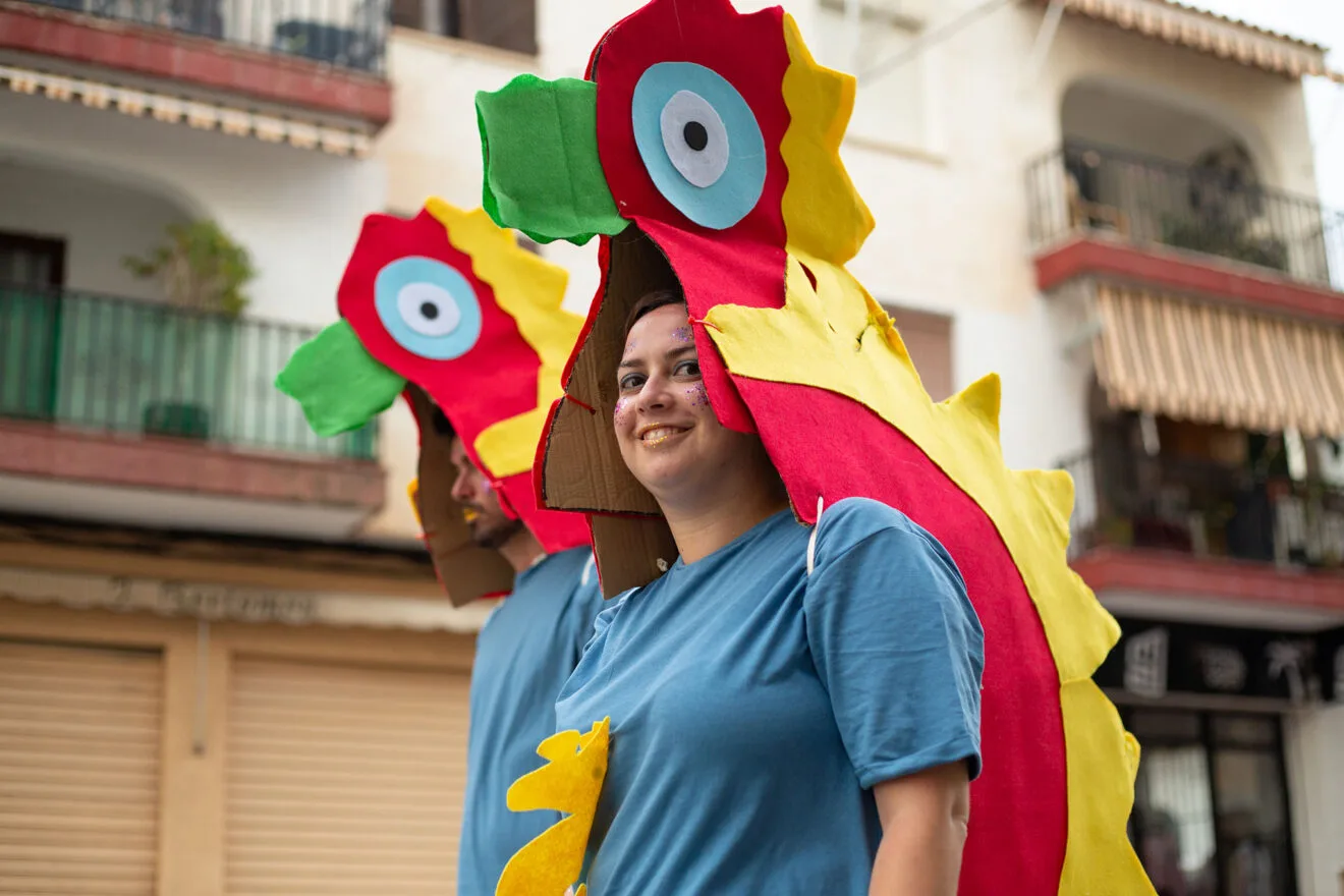 Cabalgata de disfraces de las fiestas de Moraria 2023 32