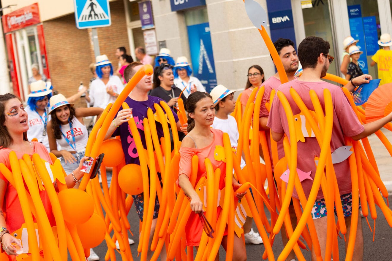 Cabalgata de disfraces de las fiestas de Moraria 2023 56