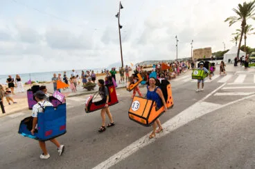 Cabalgata de disfraces de las fiestas de Moraria 2023 66