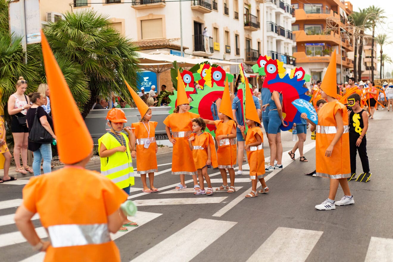 Cabalgata de disfraces de las fiestas de Moraria 2023 68